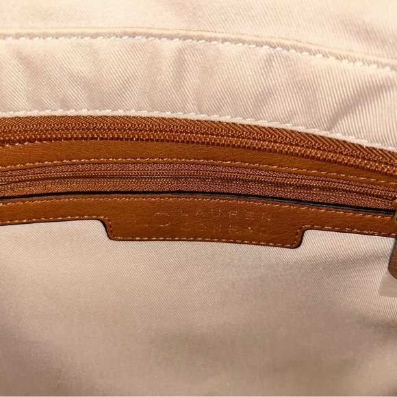 Lauren Conrad Large Boho Cookie Raffia Straw Purse, 14 Inches Round - Picture 11 of 12